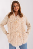 Elegant Faux Fur Vest with Pockets for Everyday Wear