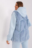 Elegant Fur Vest with Slip Pockets for Every Occasion