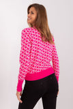 Elegant Long Sleeve Sweater with Decorative Cuff Buttons