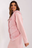 Elegant Fur Vest with Pockets for Casual Elegance