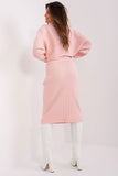 Elegant Ribbed Midi Length Skirt for Any Occasion