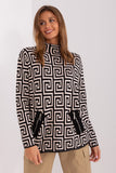 Stylish Blend Fabric Top with Comfortable Fit
