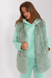 Cozy Faux Fur Vest with Pockets for Effortless Style