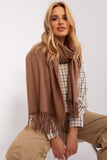Warm Long Scarf with Decorative Tassels for Winter Use