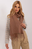 Warm Long Scarf with Decorative Tassels for Winter Use