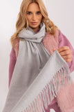 Warm Decorative Tassel Scarf for Winter - 196 cm Long