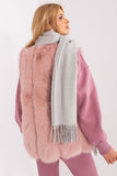 Warm Decorative Tassel Scarf for Winter - 196 cm Long