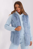 Elegant Fur Vest with Slip Pockets for Every Occasion