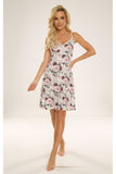 Luxurious Viscose Nightgown with Adjustable Straps
