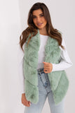 Elegant Fur Vest with Pockets for Casual or Special Occasions