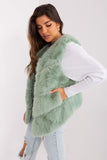 Elegant Fur Vest with Pockets for Casual or Special Occasions