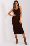 Elegant Midi Dress and Cardigan Set for Everyday Wear