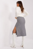 Charming Peplum Knit Midi Skirt for Any Occasion