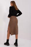 Charming Peplum Midi Knit Skirt for All Occasions