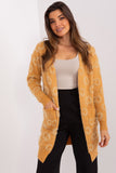 Casual Long Sleeve Cardigan with Pockets and Texture