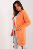 Versatile Long Sleeve Cardigan with Pockets and Texture