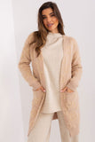 Cozy Casual Cardigan with Pockets and Variegated Texture