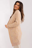 Cozy Casual Cardigan with Pockets and Variegated Texture