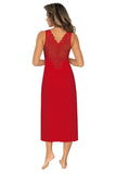 Lace-Embellished Bardot T-Shirt with Embroidered Flowers