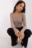 Chic Heart Neckline Cotton Blouse for Effortless Style
