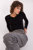 Charming Heart Neckline Cotton Blouse for Everyday Style