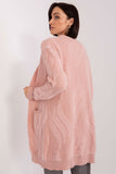 Cozy Long Sleeve Bedspread Cardigan with Slip Pockets