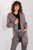 Cozy Long Sleeve Bedspread Cardigan with Pockets