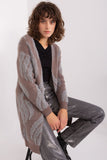 Cozy Long Sleeve Bedspread Cardigan with Pockets