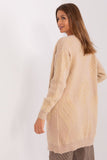 Cozy Long Sleeve Bedspread Cardigan with Pockets