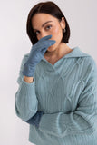 Elegant Touchscreen Gloves with Embroidered Floral Design