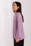 Viscose Blend Knit Top with Nylon and PBT