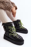 Stylish Vegan Waterproof Women's Snow Boots with Fur Lining