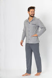 Brightly Colored Classic Men's Pajamas with Pockets
