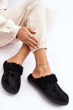 Cozy Insulated Women's Fur-Lined Slippers for Chilly Evenings