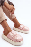 Cozy Fur-Lined Slip-On Slippers for Women
