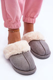 Cozy Fabric Slippers with Soft Fur Lining for Ultimate Comfort