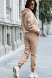 Cozy Teddy Bear Knit Sweatsuit Set for Women