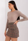 Versatile Checkered Mini Skirt with Pockets for Everyday Wear