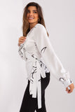 Elegant Envelope Front Blouse with Heart Neckline