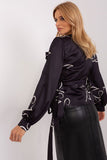 Elegant Envelope Front Blouse with Heart Neckline