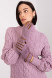 Elegant Women's Touchscreen Gloves with Braided Straps