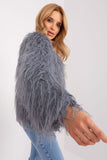 Elegant Transitional Jacket with Luxurious Fur Trim