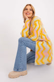 Geometric Pattern Long Sleeve Cardigan for Everyday Wear