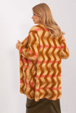 Geometric Pattern Long Sleeve Cardigan for Everyday Wear