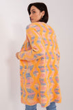 Geometric Pattern Long Sleeve Cardigan for Everyday Wear