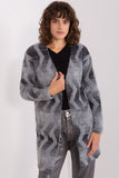 Geometric Pattern Long Sleeve Cardigan for Everyday Wear