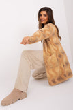 Geometric Pattern Long Sleeve Cardigan for Everyday Wear