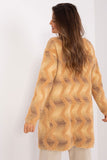 Geometric Pattern Long Sleeve Cardigan for Everyday Wear