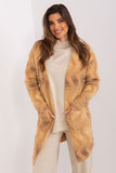 Geometric Pattern Long Sleeve Cardigan for Everyday Wear