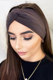 Cozy Knit Headband with Decorative Knot for Fall Style